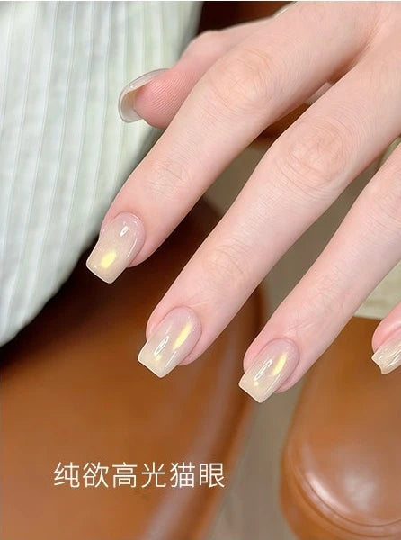 Flower Principal Pure Glow Glass Bead Cat Eye Gel Polish photo 8