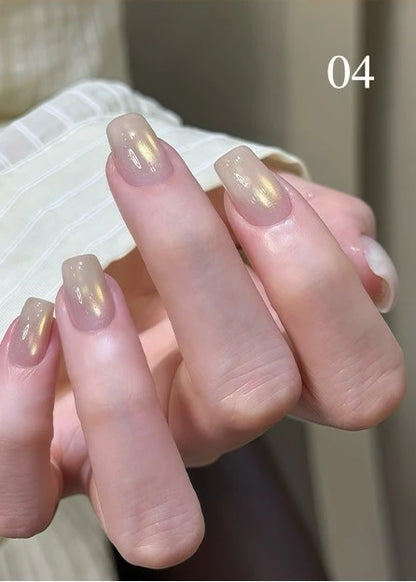Flower Principal Pure Glow Glass Bead Cat Eye Gel Polish photo 9