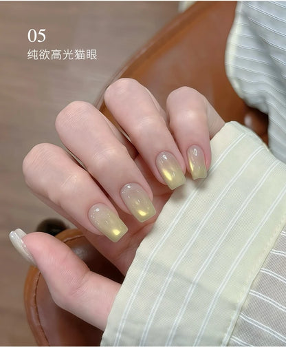 Flower Principal Pure Glow Glass Bead Cat Eye Gel Polish photo 10