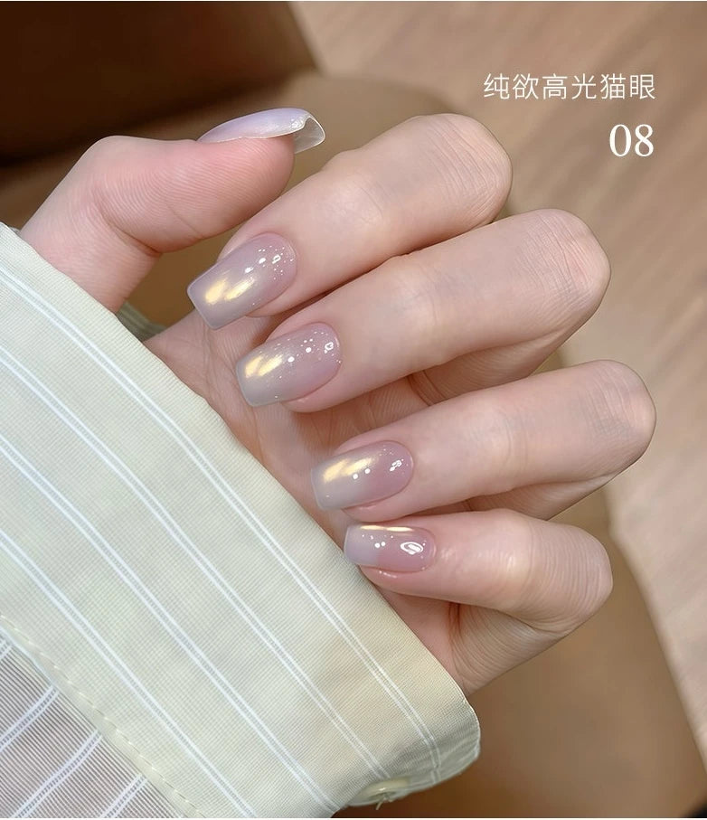 Flower Principal Pure Glow Glass Bead Cat Eye Gel Polish photo 15