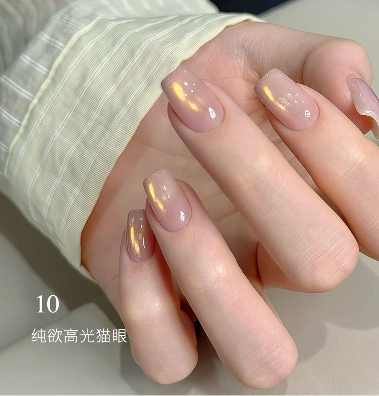 Flower Principal Pure Glow Glass Bead Cat Eye Gel Polish photo 18