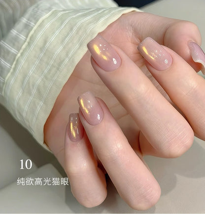 Flower Principal Pure Glow Glass Bead Cat Eye Gel Polish photo 18