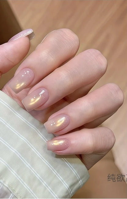 Flower Principal Pure Glow Glass Bead Cat Eye Gel Polish photo 2