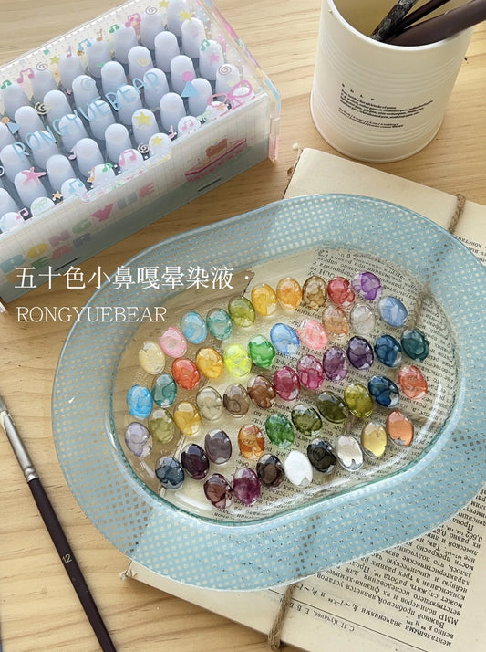 Rongyue Bear Teeny-Weeny Nail Ink Set, 50 Colors Fast-Dry, Low-Odor photo 3