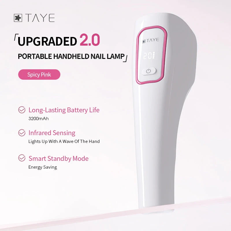 TAYE Portable Handheld Nail Lamp photo 11