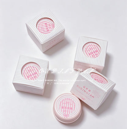 Oudingyan Starlit Glass cat eye jars in individual striped boxes