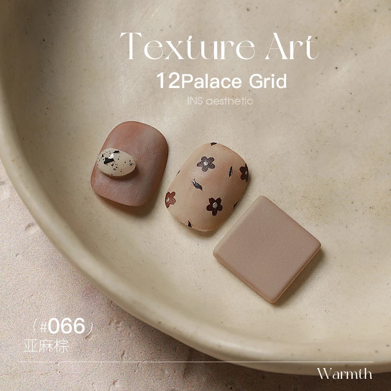 TAYE Amber Glow 12-Color Palette – H066 Linen Brown