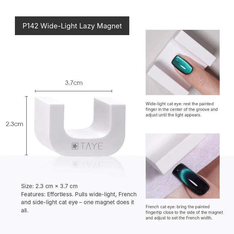 P142 U-shaped wide-light lazy magnet for wide-light, French and side-light cat eye