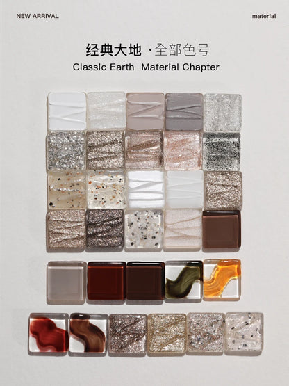 TAYE Magic Cube Textured Pat Pat Gel – Classic Earth All Colors