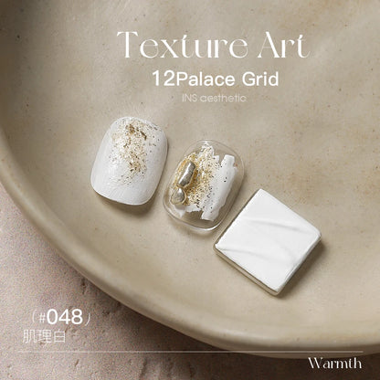 TAYE INS 12-Color Palette – H048 Texture White