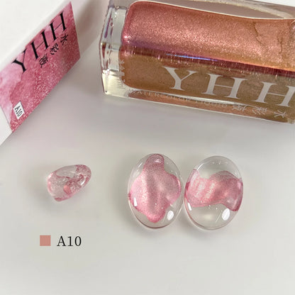 YHH blending ink shade A10 bottle with glass swatches