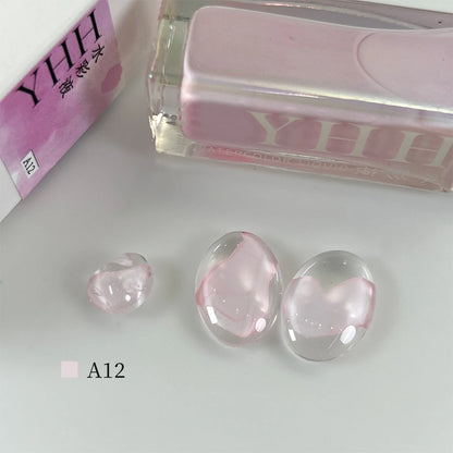YHH blending ink shade A12 bottle with glass swatches