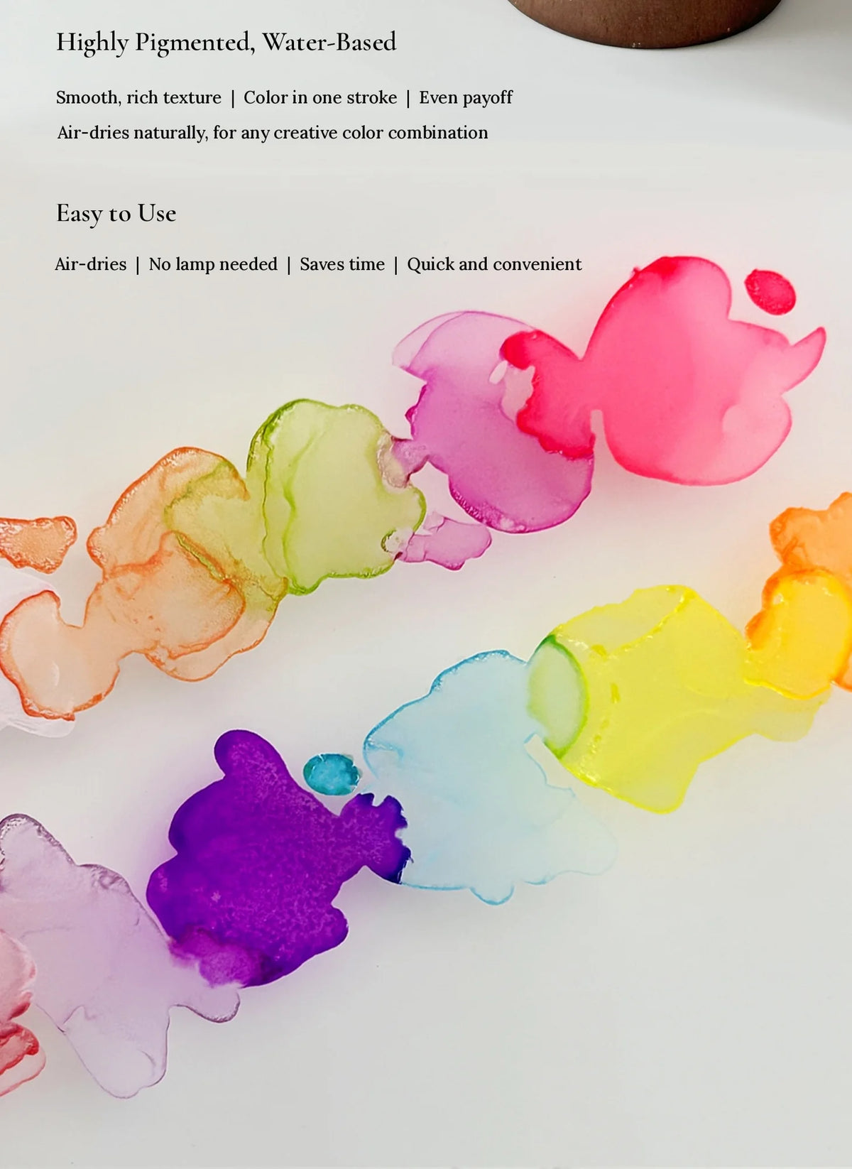 YHH blending ink blooming into soft watercolor shapes in bright colors