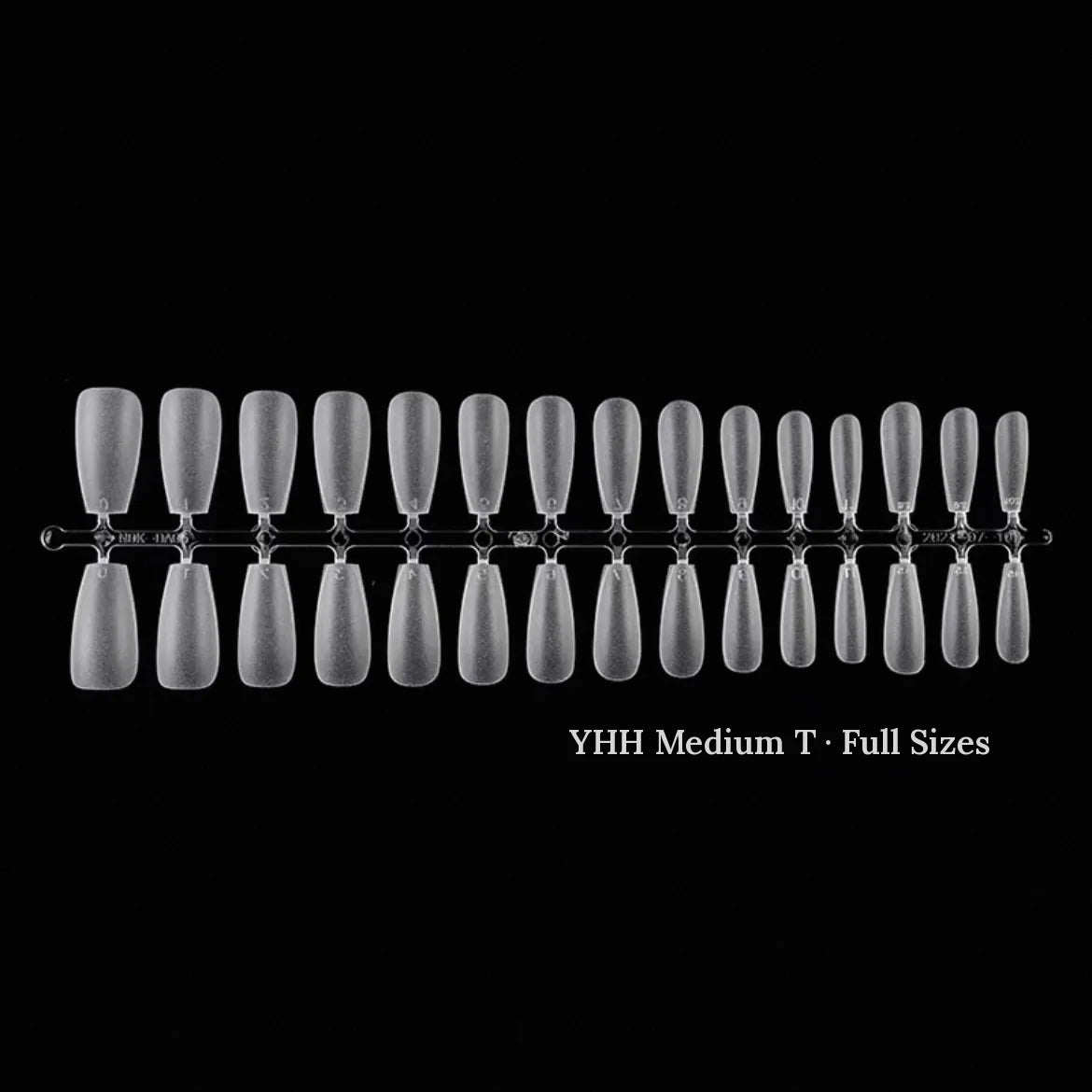 YHH frosted medium T tips, full size run